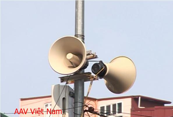 Cách đấu loa phóng thanh